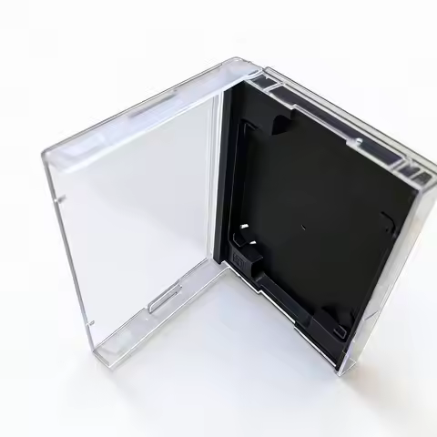 MD Case Mini Disc Case MD Disk Storage Box Dark Grey 5pcs