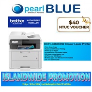 NEW LAUNCH- Brother DCP-L3560CDW Colour Laser Multi-Function Printer [ replacement of DCP-L3551CDW] [FREE $40 NTUC VOUCHER FROM BROTHER SG) - 25APR-30 JUNE 2024