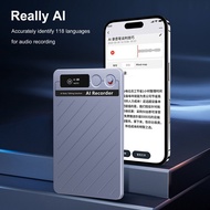 XINGCHEN AI Voice Recorder APP Control AI Notetaking Audio Voice Recorder Real-Time Transcription & 