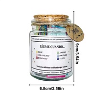 Bible Verse Jar Spanish Scripture Prayer Hope Bible Verse Jar Decoration Positive Thinking Emotional