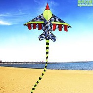 2023新品濰坊迷彩飛機戰鬥機長尾兒童卡通大型成人風箏線輪好飛