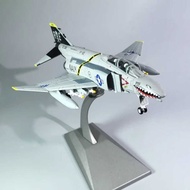 Diecast 1:100 Scale USAF Squadron F-4 F4 F4b F-4B Phantom Strike Fighter Model Metal Toy Aircraft