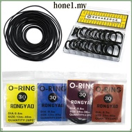 HONE 200Pcs/Set Watch Back  Rubber, Waterproof Boxed Rubber O-Ring, Thickness 0.5mm/0.6mm for Watchm