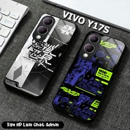 Softcase Glass Glass Vivo Y17s (MV1) Case Hp Vivo Y17s - Softcase Sparkle Vivo Y17s - Casing Vivo Y17s Latest Motif Boys Abstract