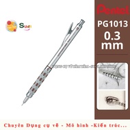Bút chì kim bấm PENTEL Graphgear 1000 thân thép bút chì ngòi 0.3mm PG1013 0.5mm PG1015 0.7mm PG10