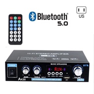 Audio Bluetooth Amplifier HiFi Stereo 2-Channel 800W - AK35 - Black