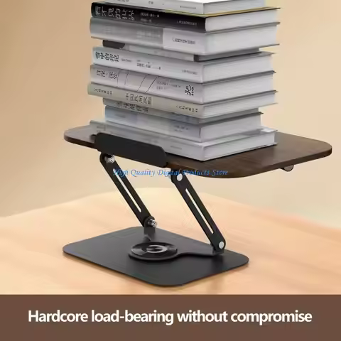 U2JE Transportable 360 Whirling Bookstand For Books Electronics Modifiable Plan Desktop