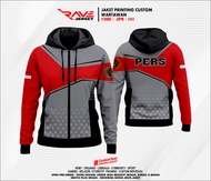 JAKET PERS WARTAWAN JAKET FULL PRINTINIG SUBLIMATION