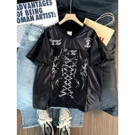 Lace Satin Sport T-Shirt Men