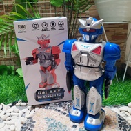 Mainan robot warior jalan dan bunyi - mainan robot bisa bergerak nyala dan bunyi