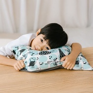 冰冰午睡枕 | 湖水藍搖滾恐龍 (趴睡枕 午休枕)