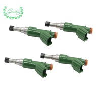 4PCS New Fuel Injector Nozzle 23250-0C050 for   Land Cruiser Prado Fortuner  Hiace Coaster 4Runner 2.7L Accessories Parts