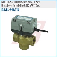 NEWEST - BALLMATIC | 613E-025 | 1, 3-Way FCU Motorized Valve, 3-Wire
