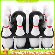 1 Set Bowling Set for Kids &amp Adults 2 Ball with 10 Pins for Family Kids and Adults Backyard