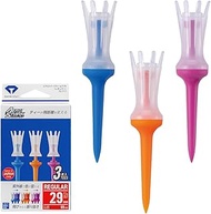 Daiya Golf Aero Spark Tee, Regular, 360° Oscillating Function, Connects to Increased Distance, Tee U