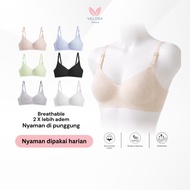 KATUN Velora Underwire Bra | Wireless | Thin Foam | Organic Cotton | Size 70B - 85B VENYA BRA