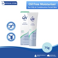 QV Face Oil Free Moisturiser 75g [Vitamin B3 | Pro-Vitamin B5 | Designed for Oily and Combination Sk