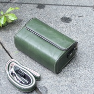 Leather Camera Bag For Small Camera Sony ZV1 RX100, Canon G5X G7X