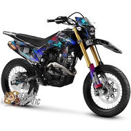 Decal CRF 150L Full body Sticker CRF150L Full body Striping Sticker CRF 150L Full body Trail Supermo