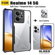 For Realme 14 5G Acrylic Phone Case Realme 13 12 5G Realme C75X Note 60X 14X 5G Tempered Glass Scree