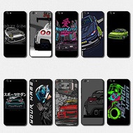 case for OPPO A1 R9S A83 F3 A77 2017 modified car comics Soft black phone case