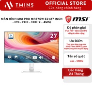 MSI PRO MP275W E2 Monitor (27 inch - IPS - FHD - 120Hz - 4ms) - Genuine Product