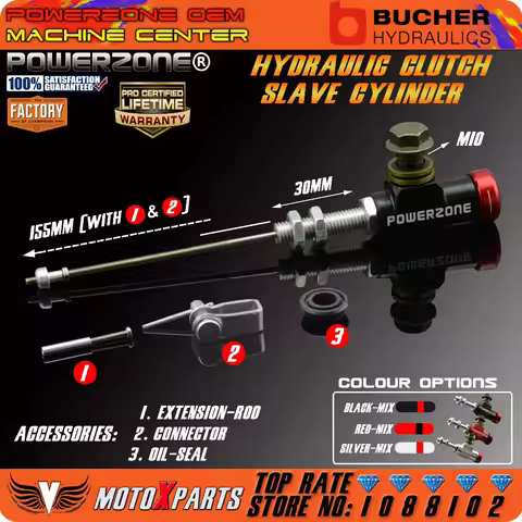 Hydraulic Clutch Slave Cylinder Conversion Pull Rod For KTM CBR CB CG YBR GS GN125 250 300 400 650 1