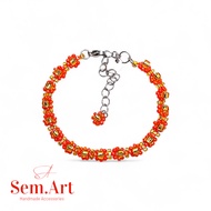 Sem.Art - Daisy Marquise Bracelet Beads