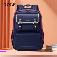 Beg Sekolah GOLF untuk Lelaki dan Perempuan Sekolah Rendah Darjah 1-3-6, Perlindungan Belakang, Ring