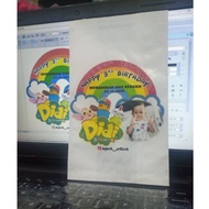 didi and friends print paper bag