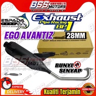 ESPADA Back Pressure BP1 Yamaha EGO AVANTIZ Racing Exhaust Pipe 28MM Cutting Standard Ekzos Muffler 