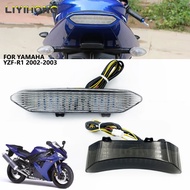 Motorcycle Tail Light Integrated Turn Signals Brake Lamp For YAMAHA YZF R1 YZF-R1 2002 2003 Motorbik