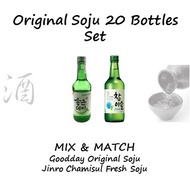 Original Soju 20 Bottles Set