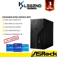 Asrock DeskMini B760 Mini Barebone PC LGA1700 DDR4 | Supports 14th, 13th & 12th Gen Intel Core™ Proc