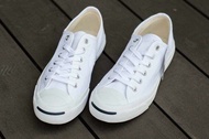 Converse Jack Purcell    White color   (ขาว) รองเท้าผ้าใบ รุ่นขายดี สวมใส่สบายเท้า พร้อมของแถมอุปกรณ์ครบภายในกล่อง!