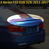 M5 Style For BMW 5 Series F10 520i 525i 2011-2017 Rear Trunk Spoiler Wing ABS Tail Trunk Lip  Body K