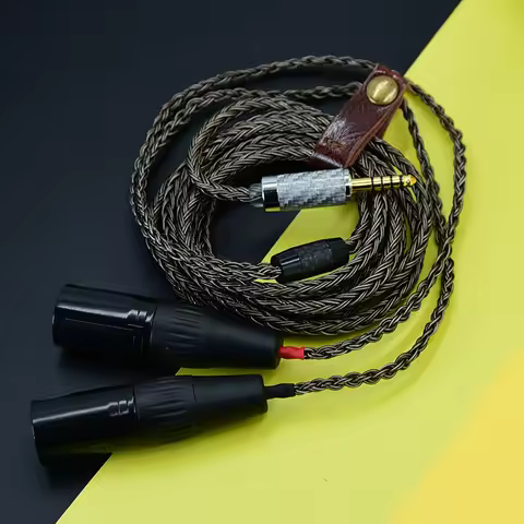 4.4mm Balanced Male Connector to 2 XLR Male Dual XLR Male Audio Adapter Cable Compatible with Sony w