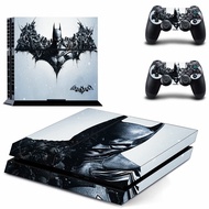 ฟิล์ม Dark Knight PS4สติกเกอร์สกินรูปลอกสำหรับ PlayStation 4คอนโซลและ2ตัวควบคุม PS4สติกเกอร์ผิวไขมันไวนิล