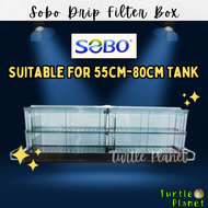 Sobo F-60 Drip Filter Box Aquarium Water Filtration Drip Filter Box 2 Layers Aquarium Top Filter 雨淋式