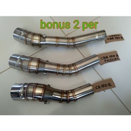 Slip on connection to the original neck CBR 150R CB 150R CBR 150R Facelite CBR150R 2021 Ninja250Fi M