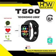 🔥[PALING MURAH]🔥T500 Smart Watch Custom Wallpaper Bluetooth Call Full Screen Touch Smartwatch With Heart Rate Monitor