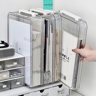 【SG Seller】File storage box A4 storage box transparent storage box ID storage file box ID box