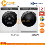 [Combo] Electrolux Inverter Front Load Washer 13KG EWF1343P5WC + Electrolux Heatpump Dryer 9KG EDH80