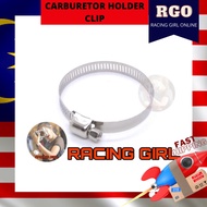 CARBURETOR HOLDER CLIP 35MM - 38MM / 42MM - 46MM STAINLESS A CILP
