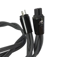 Surround Version C13 C19 AC Power Cable Dragon High Current Perfect Surface Silver HiFi Audio Power 