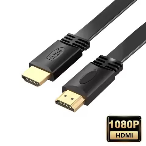 1.5/3m Multi-compatible HDMI Flat Cable Version 1.4 1.5 Meters Supports 3D 4K Flat HDMI Cable HDMI H