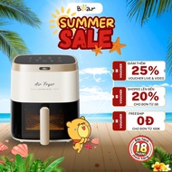[LIVE] Bear AF-4H15L Oil-Free Fryer (QZG-P15R8), 5L, 1500W, Induction Menu,