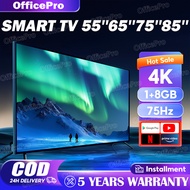 TV 55 Inch Smart TV 85 Inch 4k 65 Inch Android TV Google TV Chromcast Netflix 75 Inch