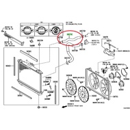 Radiator Hose Upper Lower TOYOTA CAMRY ASV50 AVV50 2012-2017 6AR 2.0 2AR-FXE 2.5 Hybrid