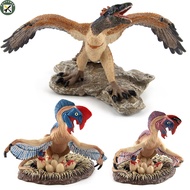 Boupower Jurassic Dinosaur Action Figures Simulation Archeopteryx Oviraptor Model Ornaments For Children Toys Collection